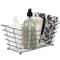 Simplify Wire Towel Basket with Chrome Ball Feet
